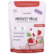 Nurished Kids, Mighty Milk, Strawberry, 11.1 oz 315 g