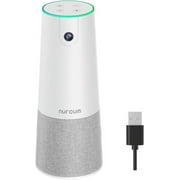 Nuroum C20HD 1080P Video Conferencing Camera with Microphone and Speaker, All in One, AI Noise-Cancellation, White,New