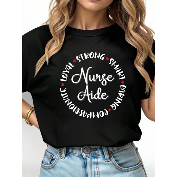 Nurse Aide Gifts Nurses Nursing Graduation Medical Love T-Shirt