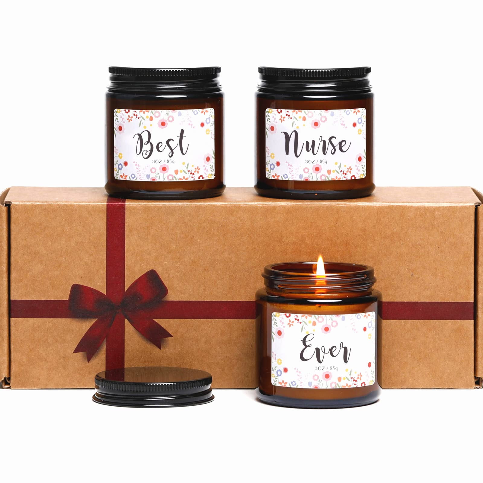 Nurse Appreciation Candle Set Gifts for Nurses, Nurse Week Gift