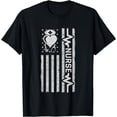 thumbnail image 1 of Nurse Appreciation - Hero Nurse - Nurse American Flag T-Shirt, 1 of 4