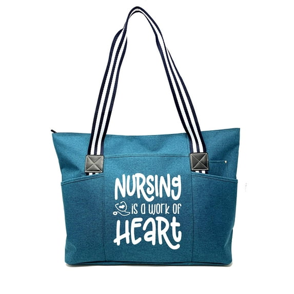Nurse Bags and Totes for Work - Nursing Bags for Nurses - Clinical Bag for Nursing Students, CNA, RN Tote, Gifts for Women