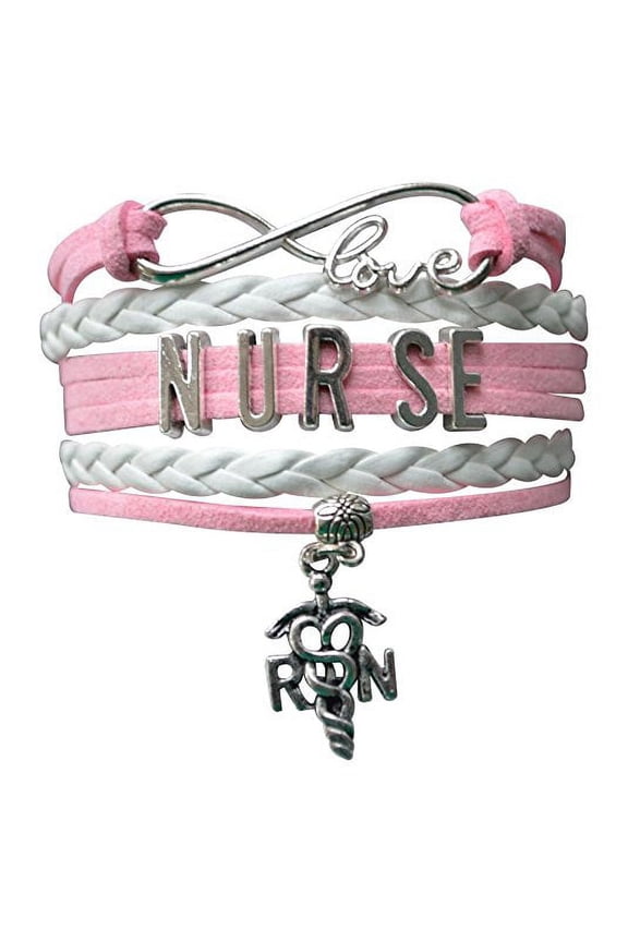 Nurse Bracelet, Nurse Jewelry, Nurse Charm Bracelet, Nurse Bangle Makes Perfect Nurse Gifts