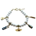 thumbnail image 1 of Nurse Charm Bracelet in Gold, 1 of 3