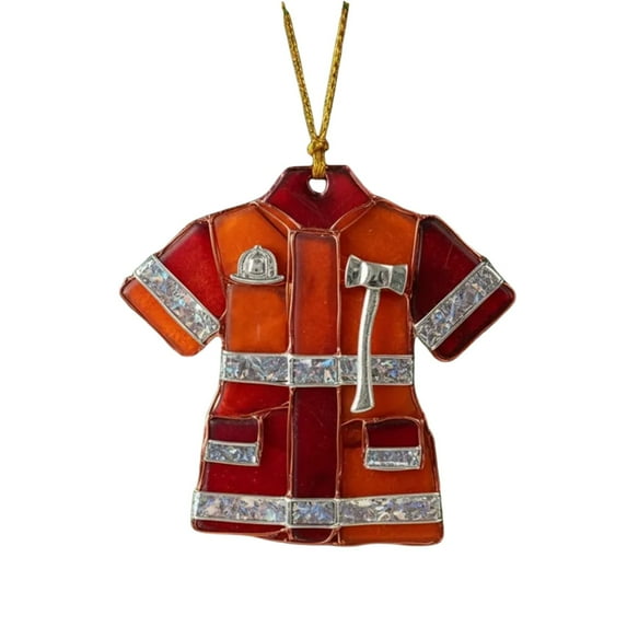 Nurse Christmas Ornament for Tree, Nursing Medical Appreciation Gift with Ribbon & Hook, Assorted Color Nurse Uniform Xmas Keepsake for Doctor Practitioner Health Worker