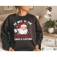 thumbnail image 1 of Nurse Christmas Sweatshirt, Christmas Nurse Sweatshirt, Retro Santa Nurse Sweatshirt, Icu Peds Nurse Pediatric Nurse Christmas Gifts, 1 of 4