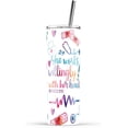 thumbnail image 1 of Nurse Coffee Tumbler with Straw and Lid 20 Oz Insulated Stainless Steel Skinny Tumbler for Women ICU Nurse Tea Tumbler ER Nurse Water Tumbler Cup Nurse Practitioner, 1 of 4
