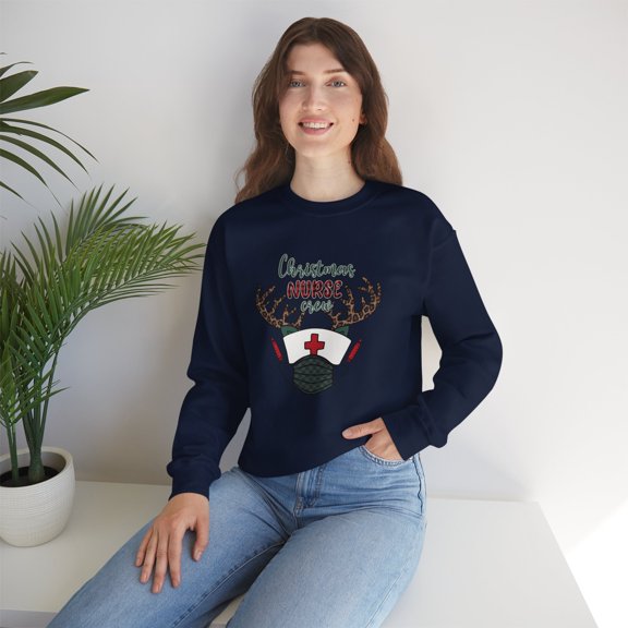 Nurse Crew Sweatshirts, Christmas Nurse Sweatshirts, Nurse Christmas Gifts