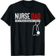thumbnail image 1 of Nurse Dad Like Regular Dad but Cooler - Nurse Dad T-Shirt Black 4X-Large, 1 of 4