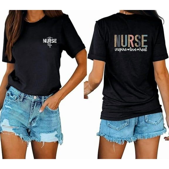 Nurse Day Inspirational Short Sleeve T-shirt, Unisex Gift For Her