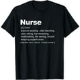 thumbnail image 1 of Nurse Definition funny Nurse Definition T-Shirt Black Medium, 1 of 4