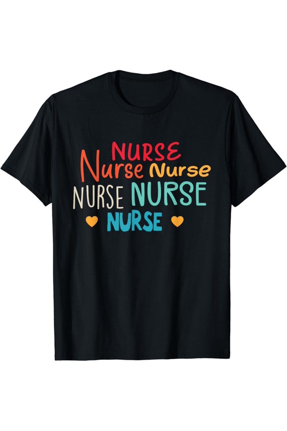 Nurse Design Women School Nurse RN ICU ER Pediatric Nurse T-Shirt