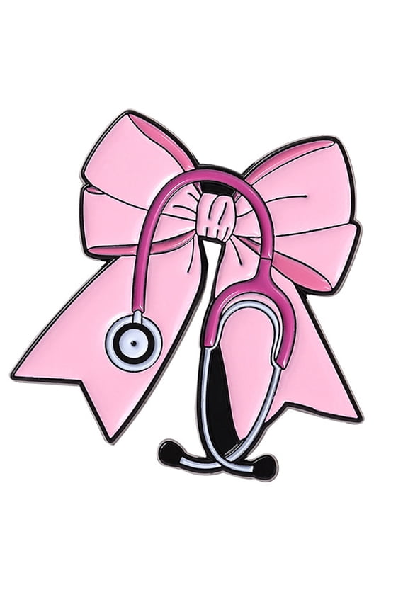 Nurse Doctor Badge Pin Cartoon Wellness Tool Design Strong Metal Brooch Accessory For Uniforms Apparel