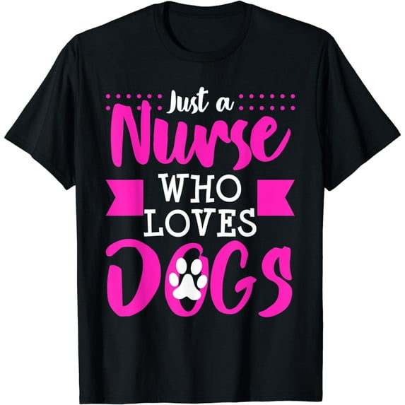 Nurse Dog Lover Nursing Student Cute Funny Unique Gift Idea T-Shirt