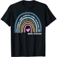 thumbnail image 1 of Nurse Educator Cute Rainbow T-Shirt, 1 of 4
