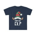 thumbnail image 1 of Nurse Elf Unisex T-shirt, S-3XL Christmas Nursing School Elves, 1 of 2