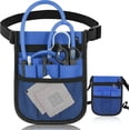 thumbnail image 1 of Nurse Fanny Pack, Nurse Pouch for Women Men, Utility Nurse Tool Belt Nurses Bag Organizer (Blue), 1 of 7