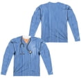 thumbnail image 1 of Nurse (Front - Back Print) - Regular Fit Long Sleeve Shirt - Small, 1 of 2