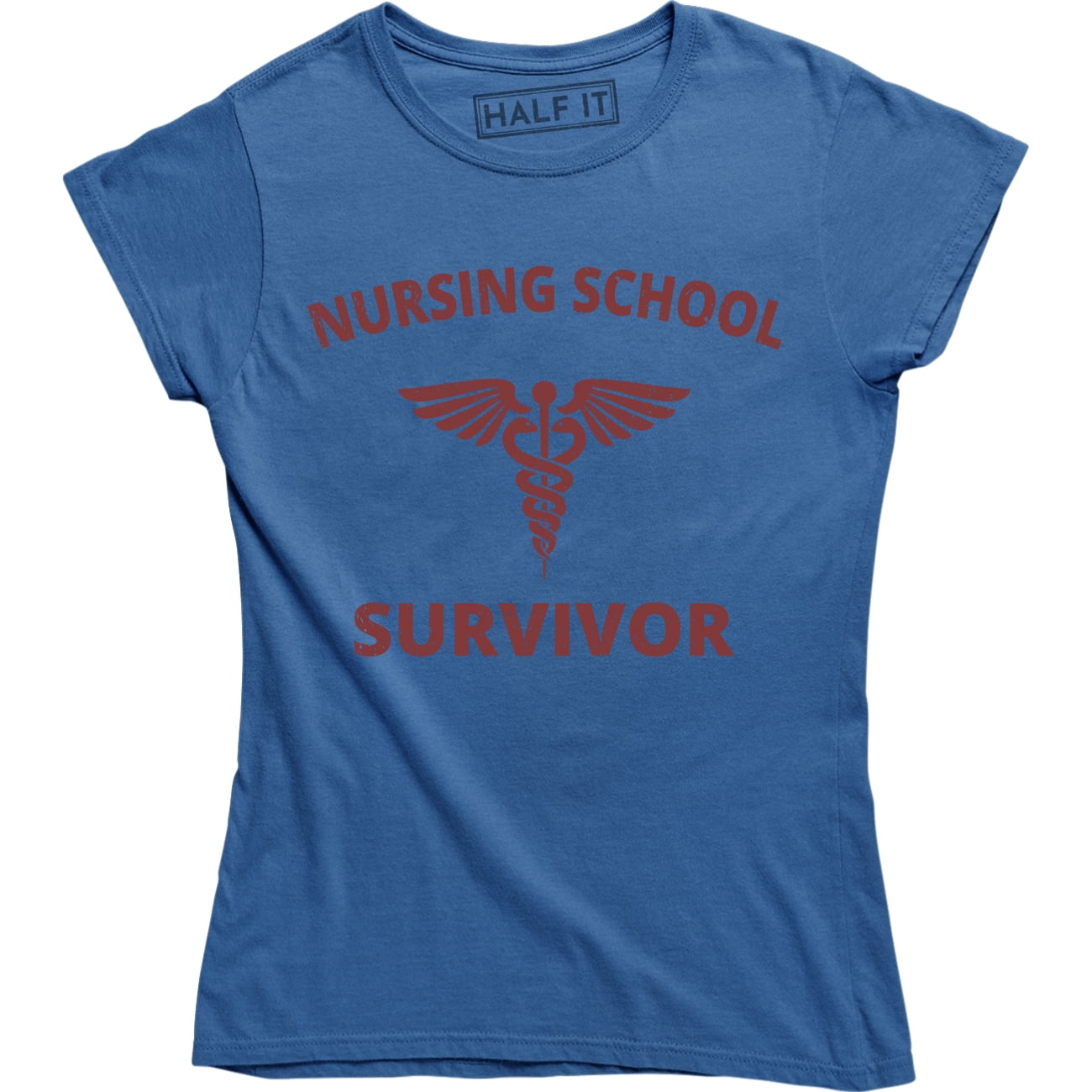Nurse Funny Gift Nursing School Survivor Medical Graduation Tee Shirt