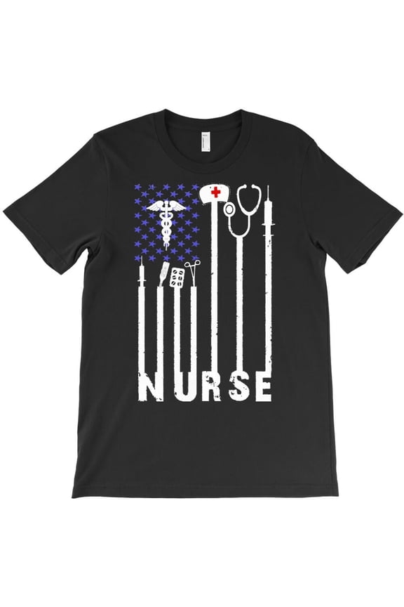 Nurse Funny Medical Professional Graphic Novelty Art Design - Stocking Stuffer H41312 T-Shirt, for Men and Women, Up to Size 5XL