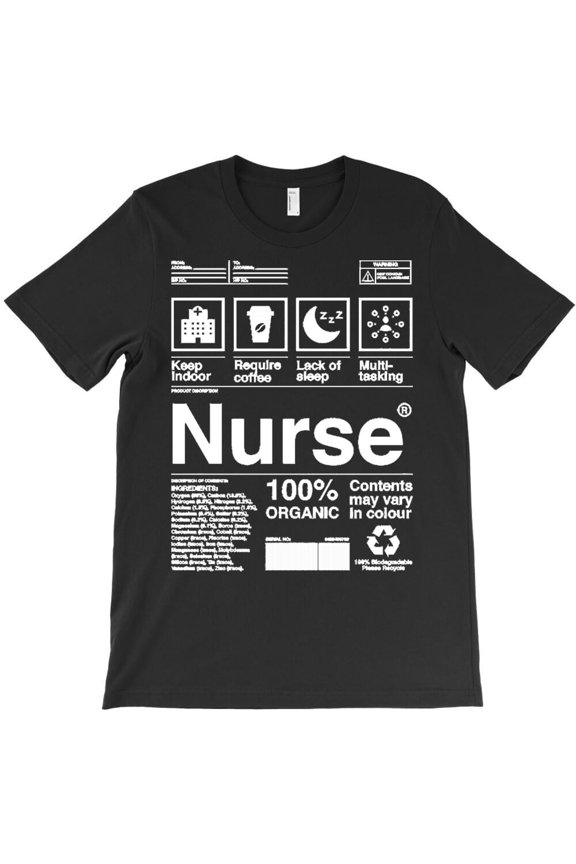 Nurse Funny Nurse Product Package Carton Ingredients Medical - Best Gift H32124 Unisex T-Shirt, Up to 5XL Available