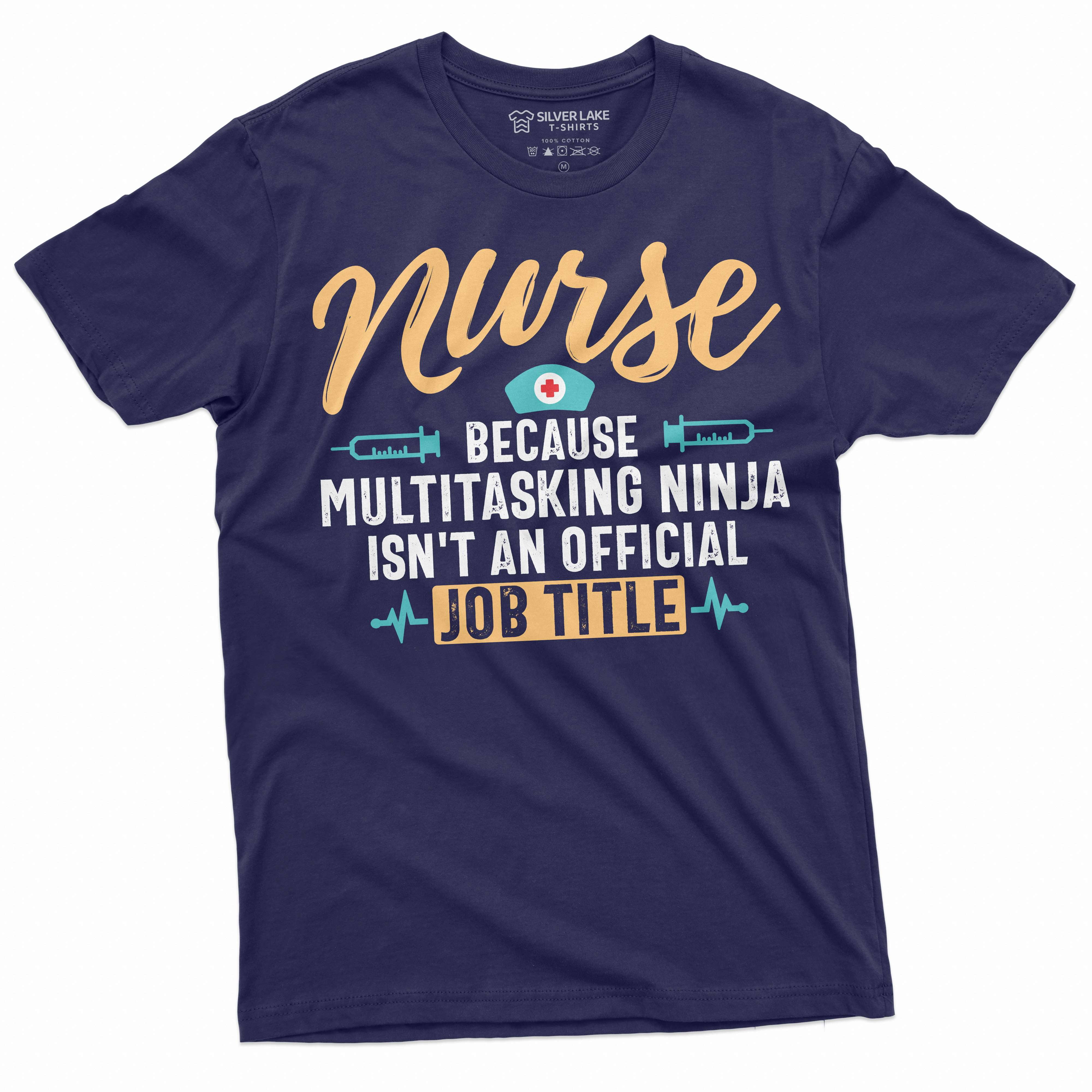 Nurse Funny T-shirt Nurses day Multitasking Tee Shirt Gift for