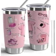 thumbnail image 1 of Nurse Gift Nurse 20oz Stainless Steel Tumbler Cup Nurse Appreciation Gifts Nurse Week Gifts Nurse Practitioner Gifts For Women Nurses Appreciation Gifts (Nurse-Accessories), 1 of 6