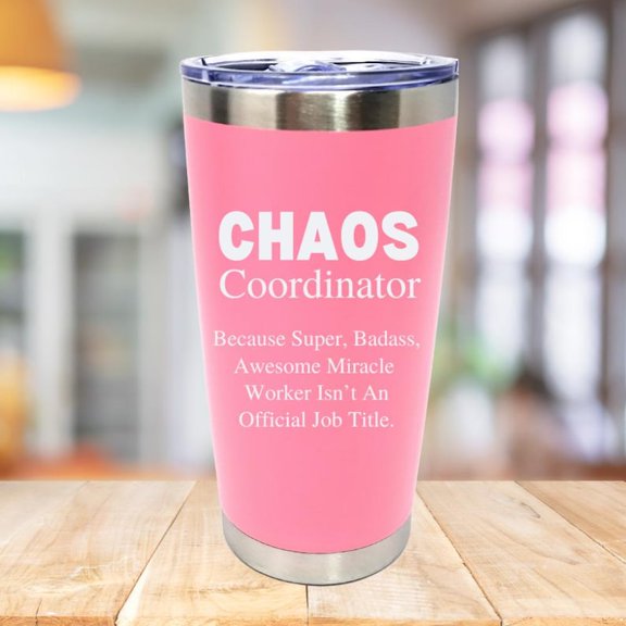 Nurse Gifts 20 oz Tumbler, School Nurse Appreciation Gifts, Nurse Gifts for Male Female Coffee Mug Cup, Nurse Graduation Gifts, Nurses Day Gifts - Miracle Worker - Pink