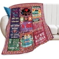 thumbnail image 1 of Nurse Gifts Blanket Nurse Healing Throw Blanket Ultra Cozy Super Soft Fleece Nurses Week Gifts Fuzzy Plush Bedding Blankets for Adults Women Men 50"x40", 1 of 6