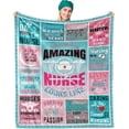 thumbnail image 1 of Nurse Gifts, Nurse Gifts for Women, Gifts for Nurses Female, Gift for Nurse, Gift for Nurses Women, Nurse Blanket 60"x 50", 1 of 6