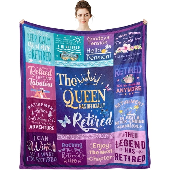 Nurse Gifts for Women Nurse Blanket Nurse Appreciation Gifts Retirement Gifts for Nurse Student Graduation Nurse Week Gifts Soft Throw Blanket 60”x50” inch Home Bed Sofa Chairs Dorm