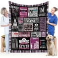 thumbnail image 1 of Nurse Gifts for Women, Nurse Blanket Gifts for Nurses, Funny Nurse Practitioner Gifts, Nurses Week Gifts, Soft Cozy Throw Blanket for Couch Bed, RN, LPN, CNA or Nurses Graduation Gifts, 60"x80", 1 of 6