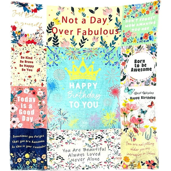 Nurse Gifts for Women Female Throw Blanket 60"x50" - Super Soft Nurse Blanket for Women - Great Christmas Birthday Gifts for Nurses Graduation Retirement and Nurses Week Gifts