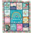 thumbnail image 1 of Nurse Gifts for Women, Mothers Day Birthday Gifts for Nurses Throw Blanket 50"X60", Rn Gifts for New Nurses Practitioner, Nursing Student Graduation Retirement Gifts, Nurse Week Day Gifts, 1 of 5