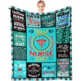 thumbnail image 1 of Nurse Gifts for Women, Nurse Gifts Blanket, Gifts for Nurses Female, Nurse Practitioner Gifts for Women, RN Gifts for Nurses, Nurse Week Gifts, Nurse Appreciation Gifts Throw Blanket 60"X50", 1 of 1
