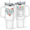 thumbnail image 1 of Nurse Gifts for Women - Nurses Week Gifts - Appreciation Gift for Nurses - Nurse Nicu Lpn Rn Practitioner Gift for Women - Retirement, Graduation Nursing Student Ideas - 40 Oz Tumbler, 1 of 6