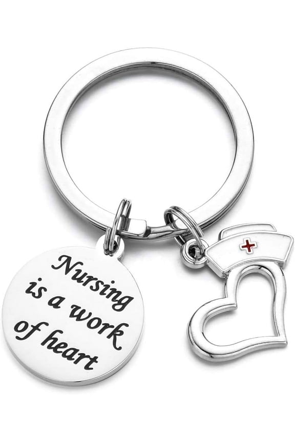 Nurse Gifts for Women Chakra Healing Beads Bracelet Thank You Gifts for Nurse Week Nursing is a Work of Heart