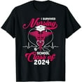 thumbnail image 1 of Nurse Grad Class Of 2024 Nursing Graduate Student RN LPN T-Shirt, 1 of 4