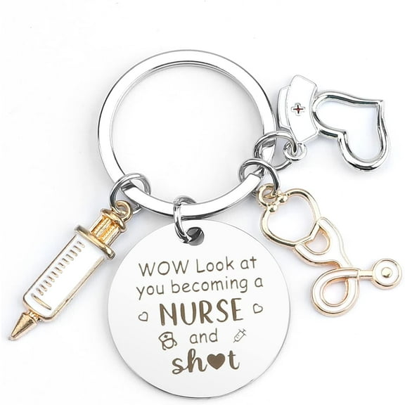 Nurse Graduation Gift for Women Nurse Keychain Nurses Week Gifts Graduation Presents for Nurses Appreciation Gifts