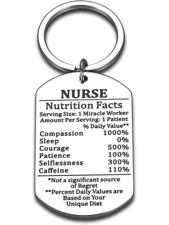 Nurse Graduation Keychain RN Gifts for Women Nurse Appreciation Gift for Nursing School Student Nurse Day Birthday Christmas for Medical Registered New Nurse Practitioner Gift for Women Men