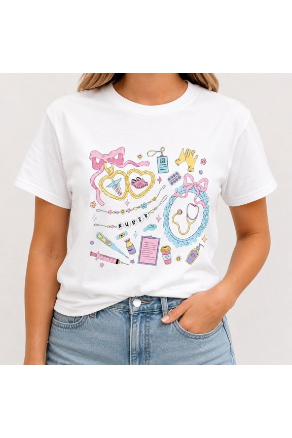 Nurse Graphic T-Shirt, Healthcare Appreciation Tee, Unisex Classic Fit