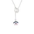 thumbnail image 1 of Nurse Hat Elephant Disc Lariat Necklace, 1 of 1