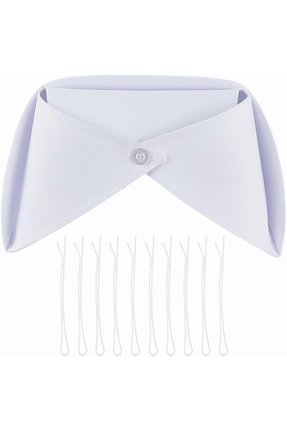 Nurse Hat Headband White Nurses Cap with 10 Hairpins Female Nursing Caps Costume Adult Cotton for Women Graduation Nursing Party Cosplay Supplies 15.55 x 6.69 Inch DIY