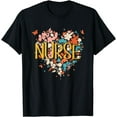 thumbnail image 1 of Nurse Heart Butterflies | Medicine CNA | Emergency Nursing T-Shirt, 1 of 4
