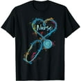 thumbnail image 1 of Nurse Heart Tee T-Shirt, 1 of 3