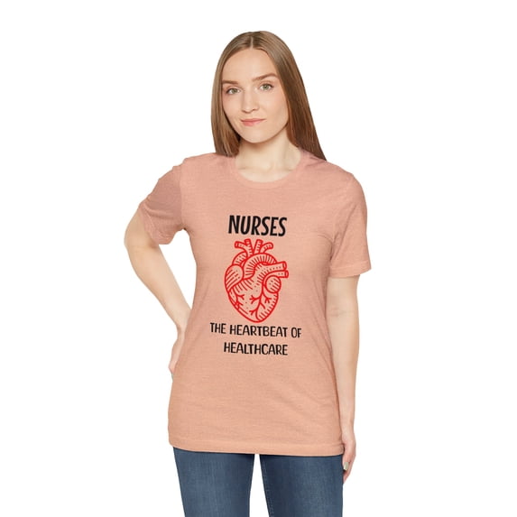 Nurse Heartbeat Frontline Worker, Nursing Grad Gift, Nurse Life Shirt