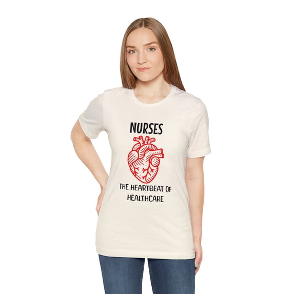 Nurse Heartbeat Frontline Worker, Nursing Grad Gift, Nurse Life Shirt