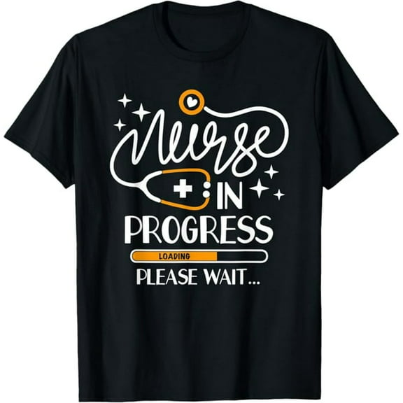 Nurse In Progress Nursing School Student Future Nurse Life T-Shirt