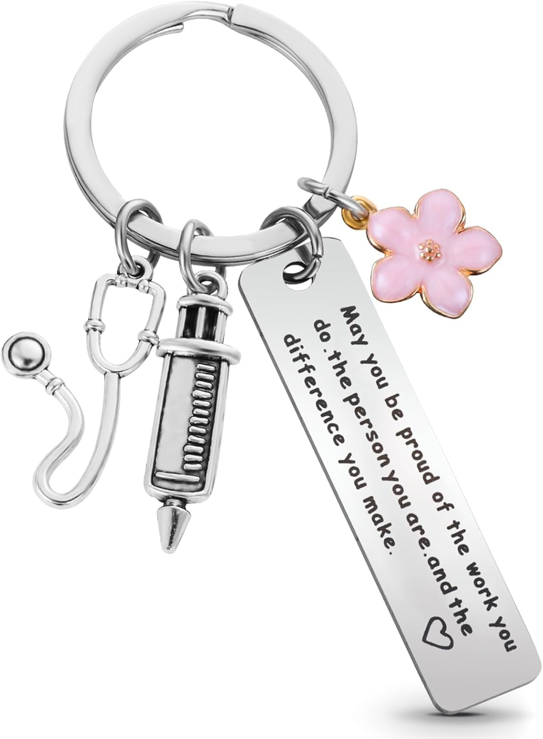 Nurse Keychain Nurse Gifts for Women Thank You Keychain Nurse ...