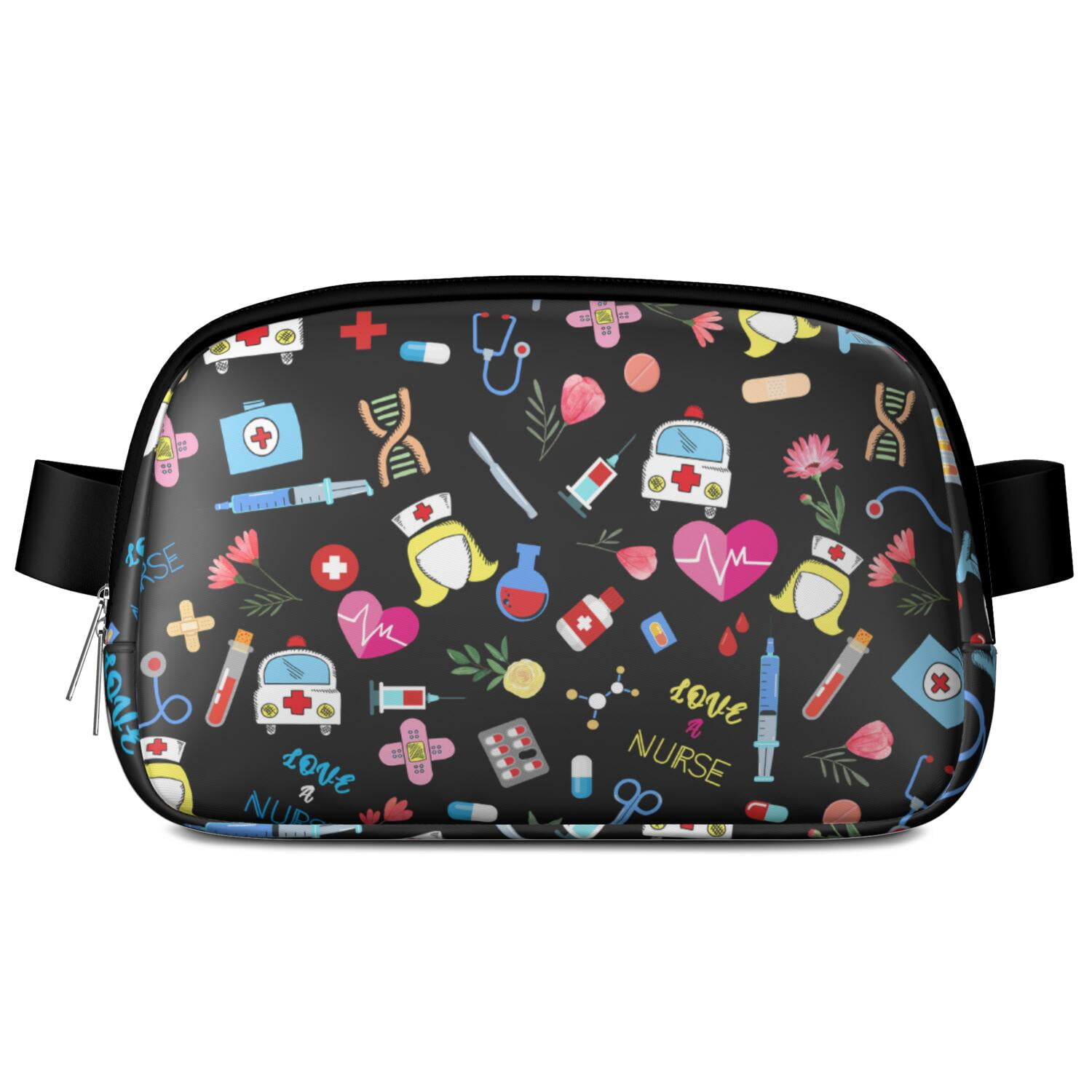 Nurse Life Fanny Pack – Cute Nursing Waist Bag with Funny Print for Future Nurses, Perfect for Saving Lives Every Day in Style